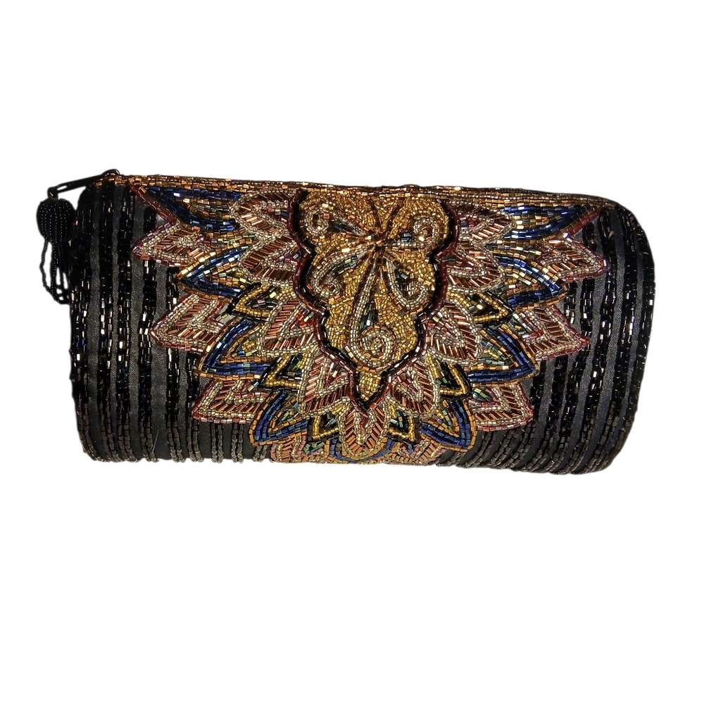 Vintage Beaded Evening Clutch
